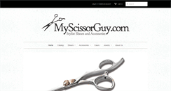 Desktop Screenshot of myscissorguy.com
